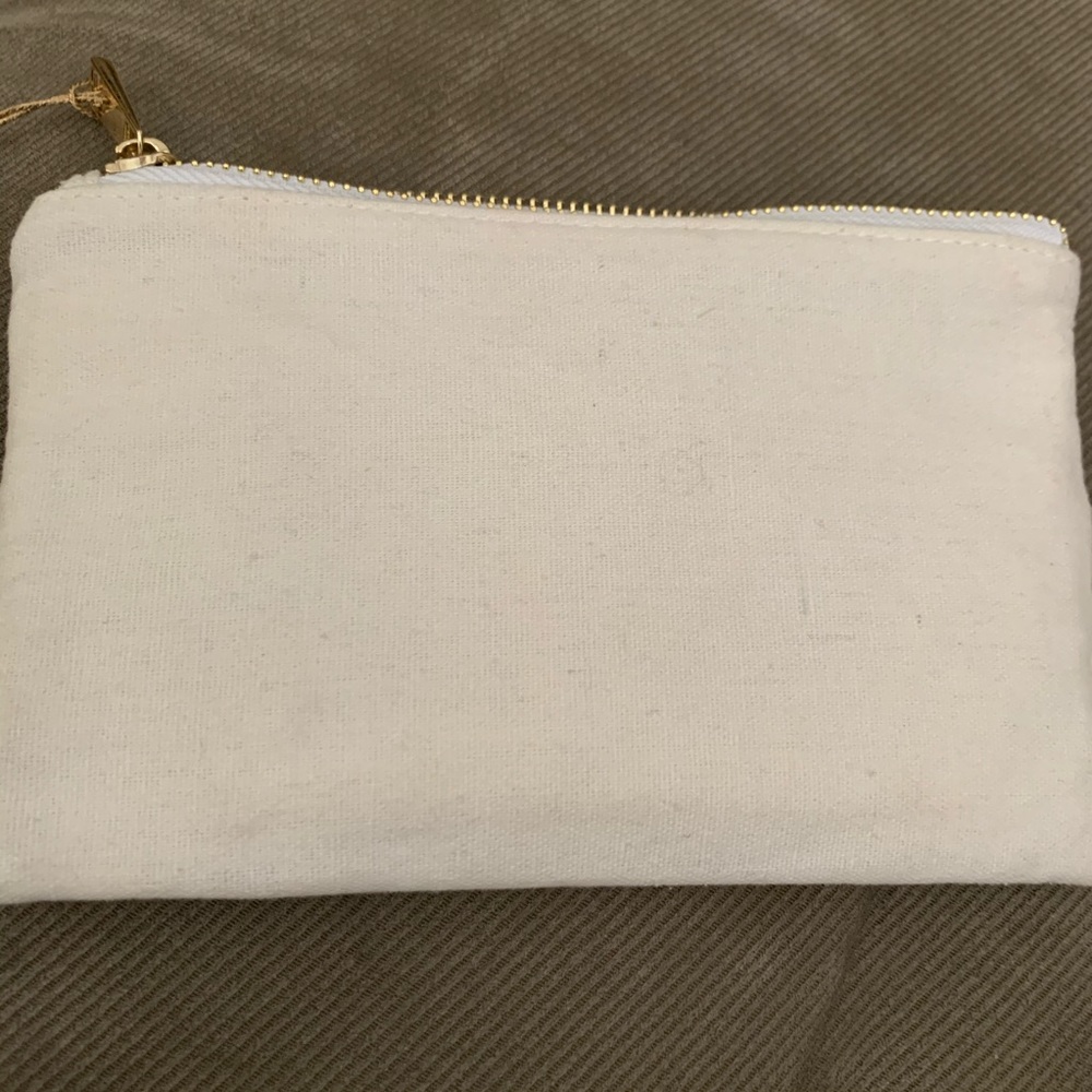 “YOU’RE PRETTY” CANVAS POUCH - Picture 4 of 5